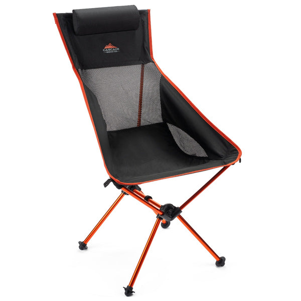 コストコ - cascade high-back chair キャンプ　イス カスケードマウンテンテック コンパクトハイバックアルミチェア