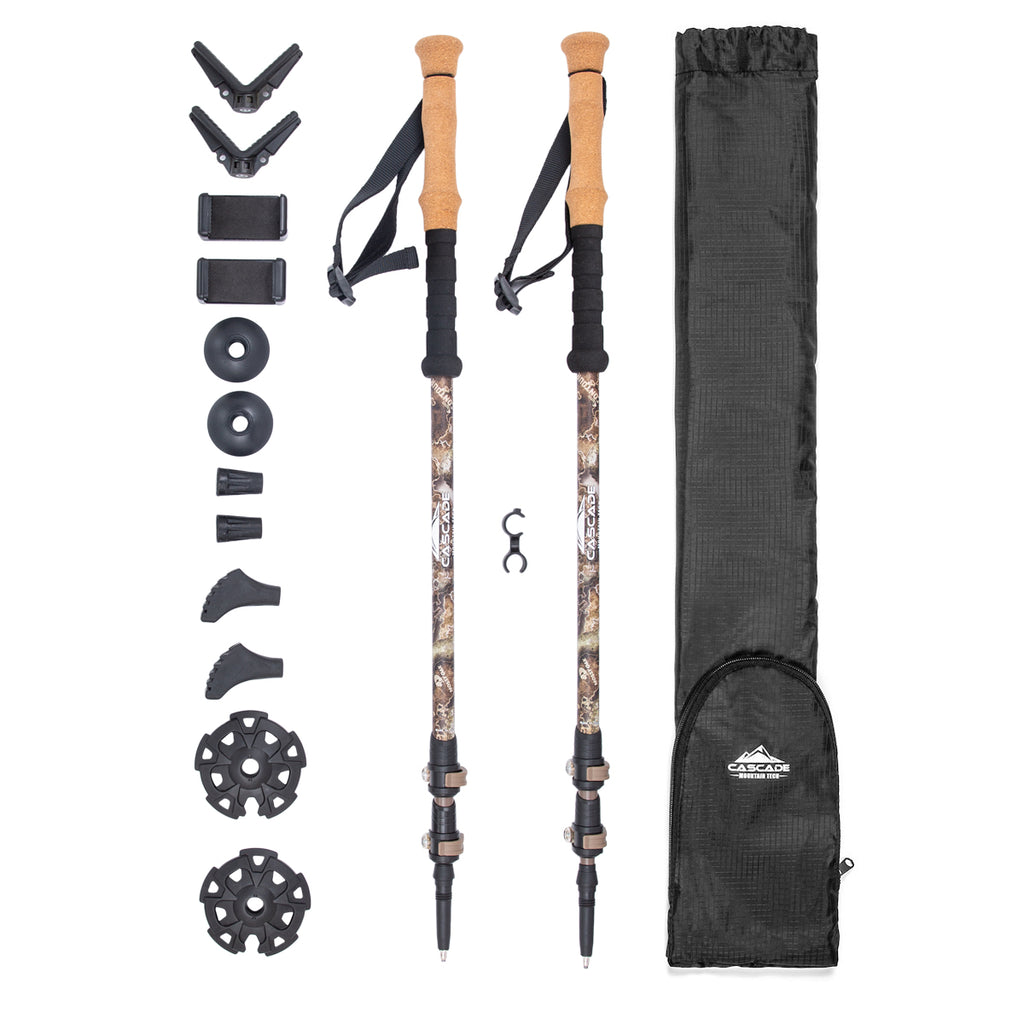 Carbon Fiber Monopod with Mossy Oak Elements Contour Pattern