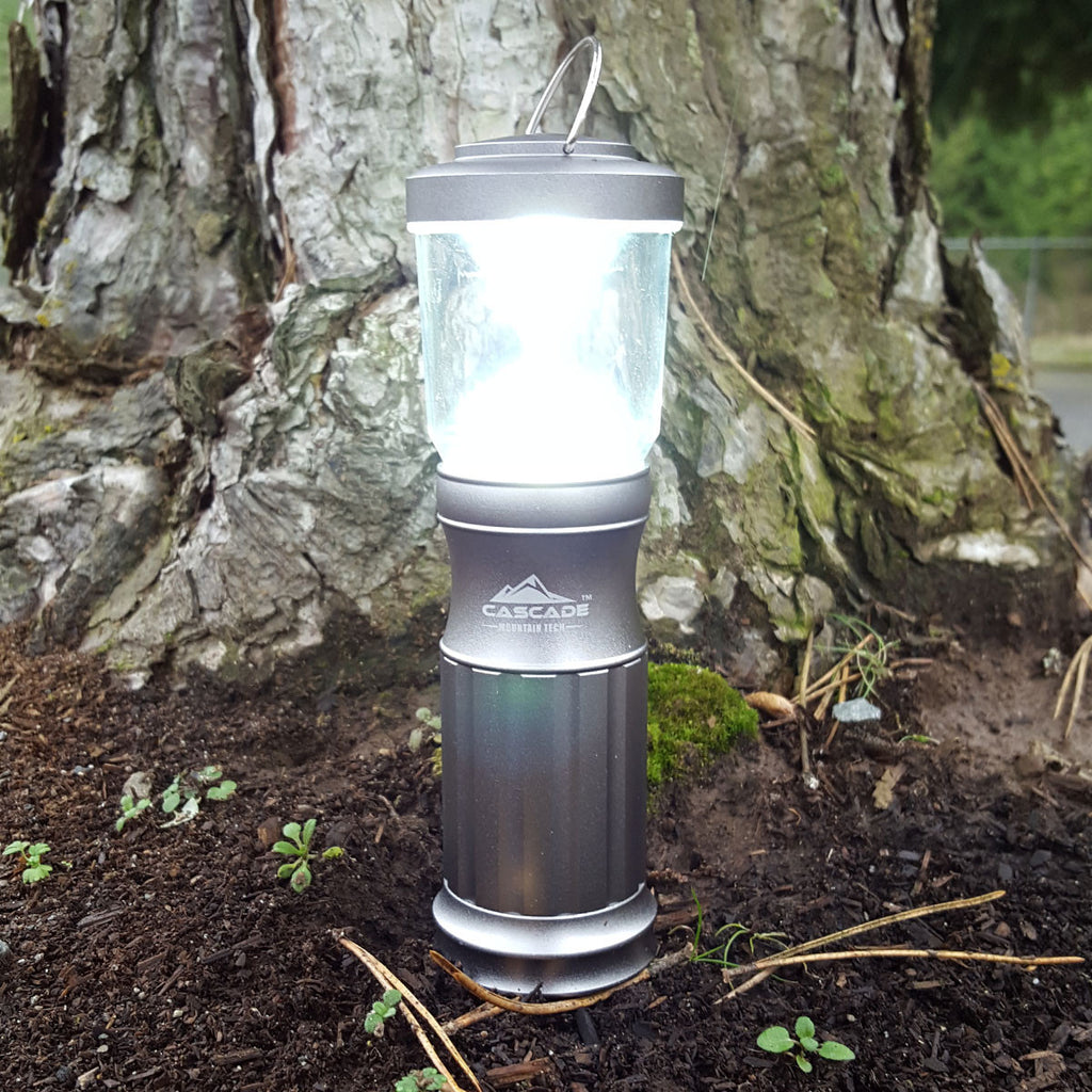 Cascade Mountain Tech Mini Aluminum Lantern 2 Pack