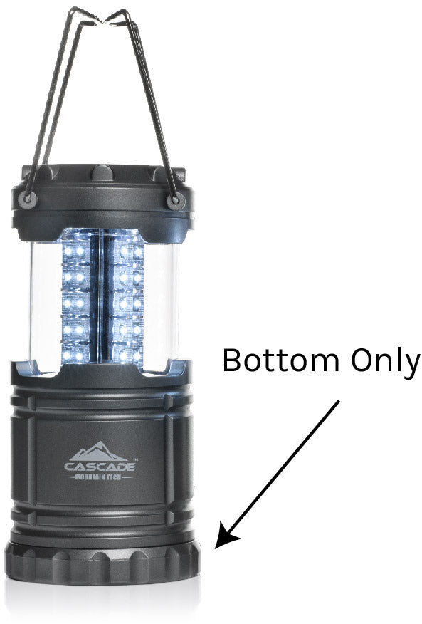Pop-Up LED Lantern, Grey - Replacement Bottom